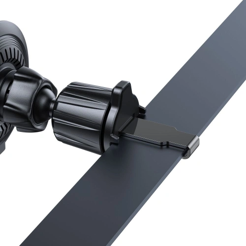 Uchwyt samochodowy z ładowarką bezprzewodową Tech-Protect MM15W-V4 Magnetic Magsafe Vent Car Mount Wireless Charger 15W Black
