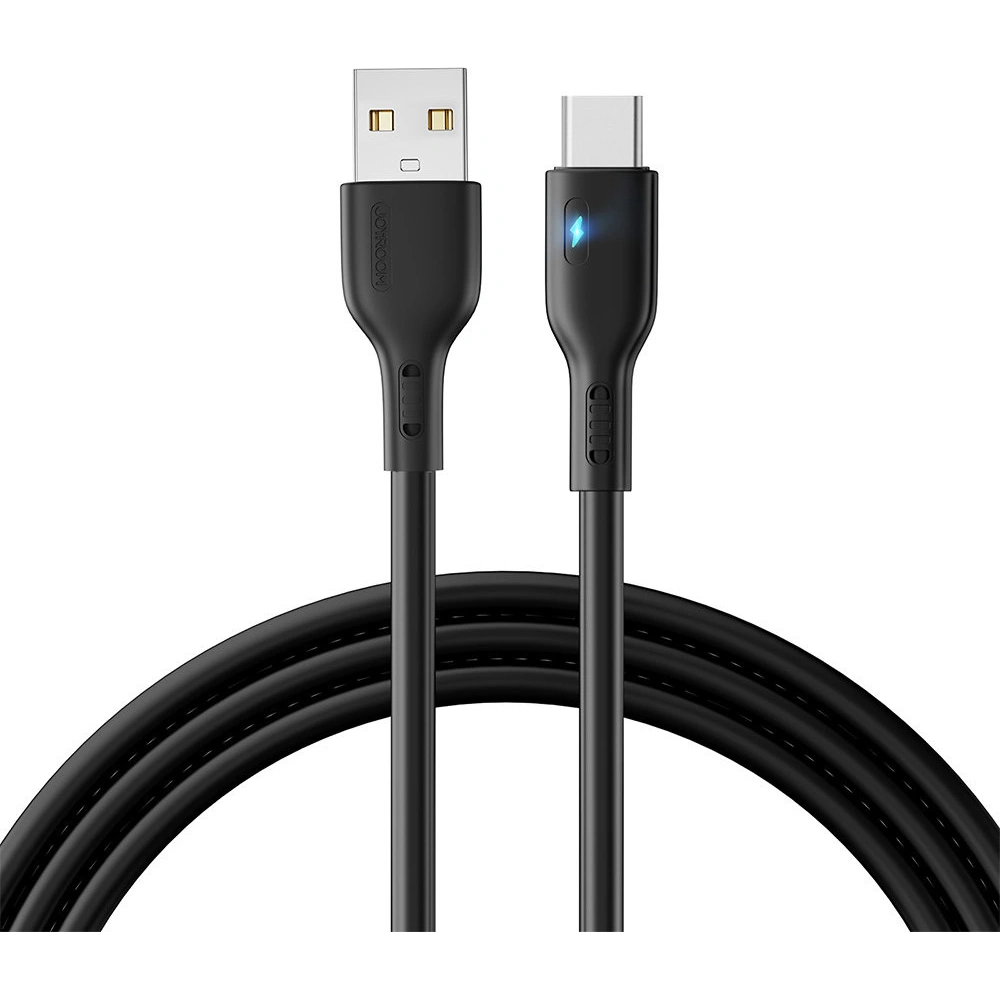 Hurtownia GSM - Kabel Joyroom S-UC027A13 USB-A/USB-C 3A 2m černý - JYR732 - {ean13} - Hurt
