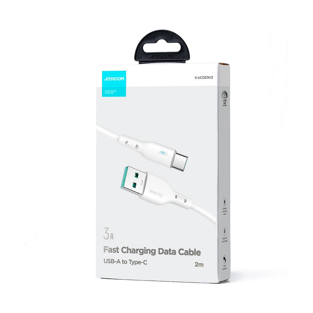 Hurtownia GSM - Kabel Joyroom S-UC027A13 USB-A/USB-C 3A 2m weiß - JYR733 - {ean13} - Hurt