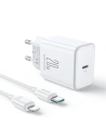 Hurtownia GSM - Încărcătorul de rețea Joyroom JR-TCF06 20W USB C PD + cablu USB-C/Lightning - JYR734 - {ean13} - Hurt