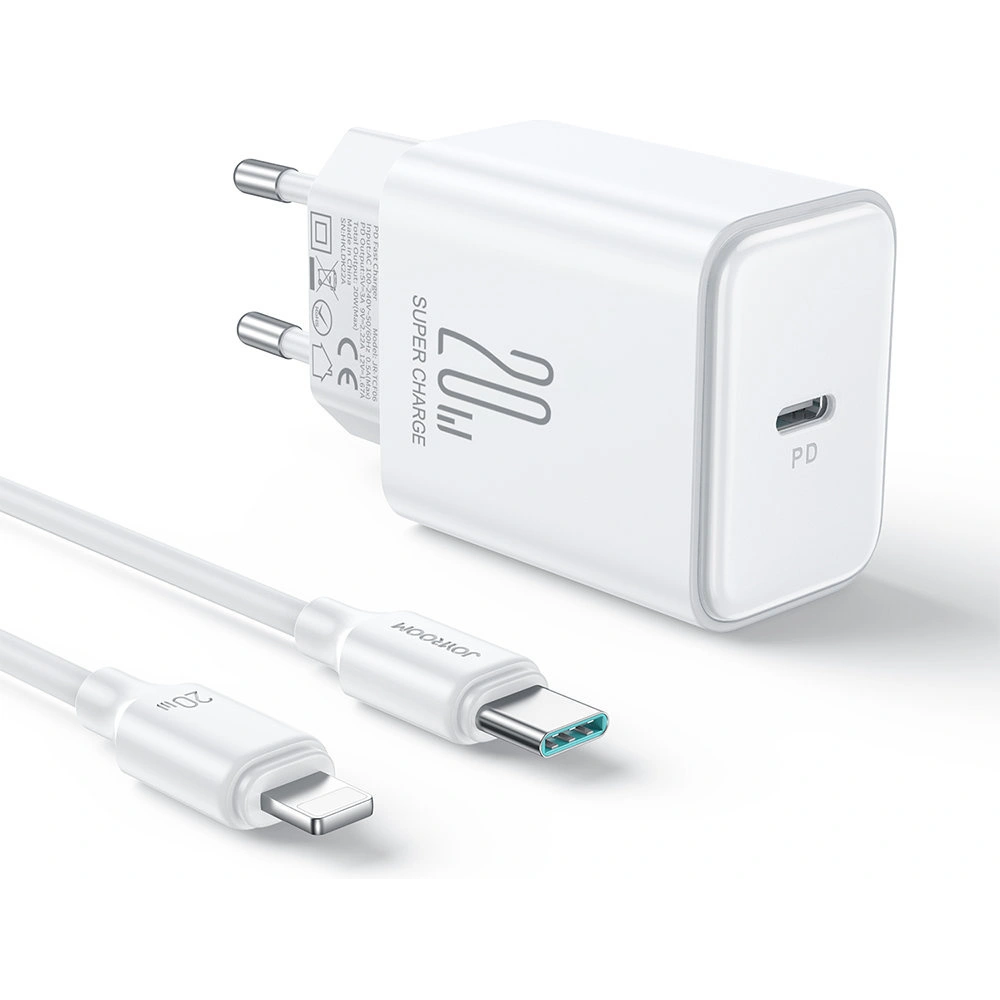 Hurtownia GSM - Netzteil Joyroom JR-TCF06 20W USB C PD + USB-C/Lightning-Kabel - JYR734 - {ean13} - Hurt