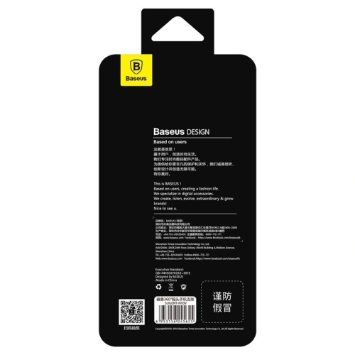 Uchwyt samochodowy magnetyczny Baseus do telefonu (srebrny)