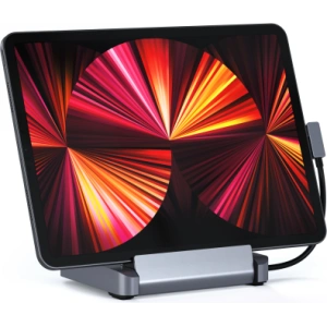 Hurtownia GSM - Alumínium állvány Satechi Hub az Apple iPad Pro-hoz (USB-C, USB-A, 4K HDMI, micro/SD kártyaolvasó, jack port) (space gray) - STH27 - {ean13} - Hurt