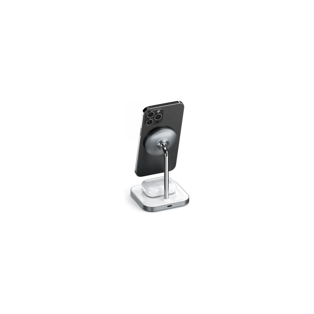 Hurtownia GSM - MagSafe vezeték nélküli töltő Satechi Magnetic 2in1 (űrszürke) - STH29 - {ean13} - Hurt