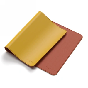 Hurtownia GSM - Mauspad Satechi Dual Eco Leather Desk doppelseitig, Kunstleder (gelb/orange) - STH30 - {ean13} - Hurt