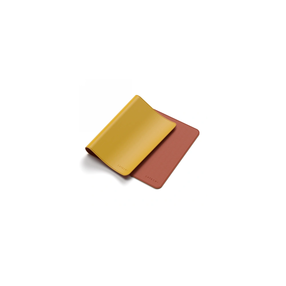 Hurtownia GSM - Egérpad Satechi Dual Eco Leather Desk kétoldalas, öko bőr (sárga/narancs) - STH30 - {ean13} - Hurt