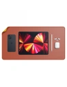 Wholesale Satechi Dual Sided Eco Leather Desk Mouse Pad Yellow/orange - STH30 - {ean13} - Hurt