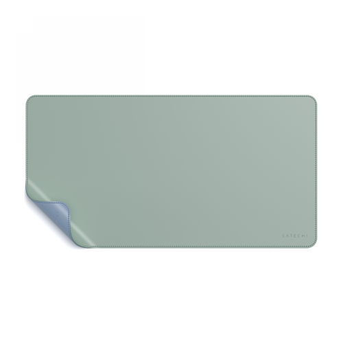Hurtownia Satechi - 810086360123 - STH31 - Podkładka pod mysz Satechi Dual Eco Leather Desk dwustronna, eko skóra (blue/green) - B2B homescreen