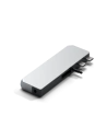 Hurtownia GSM - Adapter HUB Satechi Pro Hub mini s dvojitým USB-C pro Apple MacBook (2xUSB-C, 2x USB-A, Ethernet, jack port) (stříbrný) - STH35 - {ean13} - Hurt