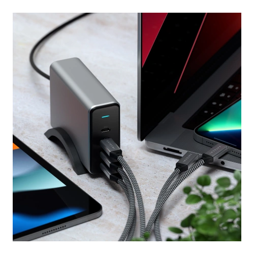 Ładowarka sieciowa Satechi GaN Charger 165W, 4x USB-C