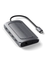 Hurtownia GSM - Adapter HUB Satechi Multiport USB-C (USB-C4, 3x USB-A, 8K HDMI, Ethernet, czytnik kart micro/SD, jack port) - STH37 - {ean13} - Hurt