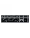 Kabellose Satechi Slim X3 Bluetooth-Tastatur für vier USB-C-Geräte (Space Grau)