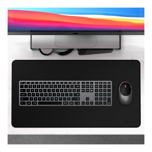 Bezprzewodowa klawiatura Satechi Slim X3 Bluetooth do czterech urządzeń USB-C (space gray)