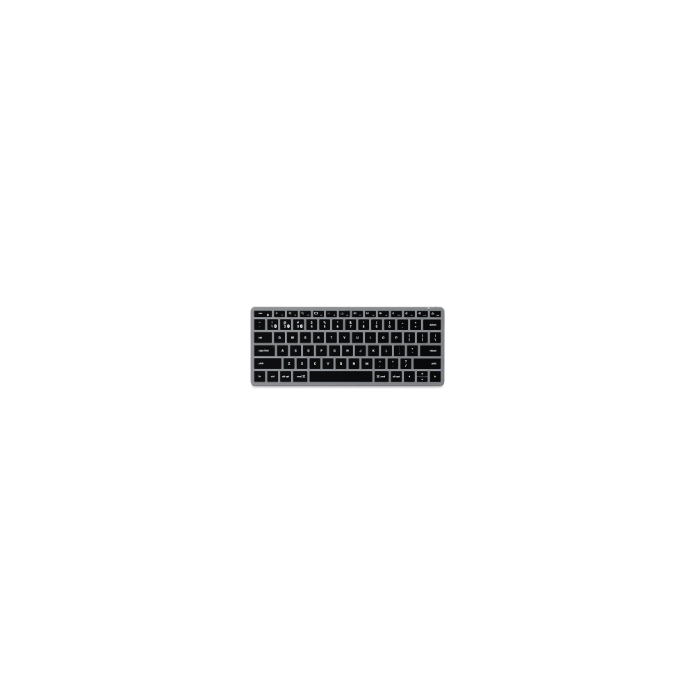 Hurtownia GSM - Kabellose Satechi Slim X1 Bluetooth-Tastatur für drei USB-C-Geräte (space gray) - STH39 - {ean13} - Hurt