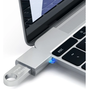 Hurtownia GSM - Adapter Satechi Alumínium Hub USB-C/USB-A 3.0 (ezüst) - STH40 - {ean13} - Hurt