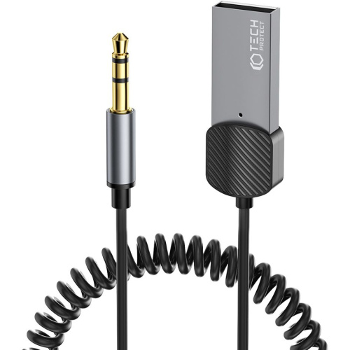 Hurtownia Tech-Protect - 9490713933824 - THP1932 - Kabel Tech-Protect Ultraboost Bluetooth Aux Audio Adapter Grey - B2B homescreen