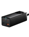 Síťová nabíječka/pásková zásuvka Baseus GaN3 Pro 2x USB + 2xUSB-C + AC, 65W