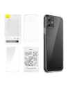 Baseus Crystal Series Clear Apple iPhone 11 (clear) + tempered glass + cleaner kit