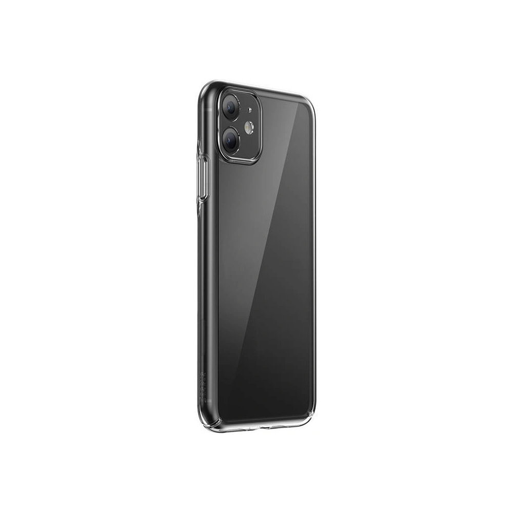 Hurtownia GSM - Etui Baseus Crystal Series Clear Apple iPhone 11 (transparent) + sticlă securizată + set de curățare - BSU4044 - {ean13} - Hurt