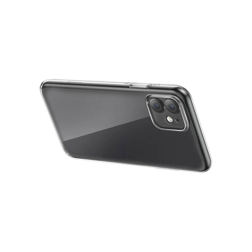 Hurtownia GSM - Etui Baseus Crystal Series Clear Apple iPhone 11 (průhledné) + tvrzené sklo + čisticí sada - BSU4044 - {ean13} - Hurt