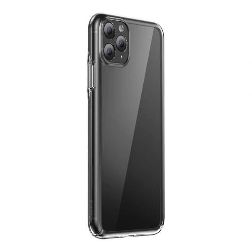 Etui Baseus Crystal Series Clear Apple iPhone 11 Pro Max (przeźroczyste) + szkło hartowane + zestaw czyszczący