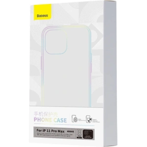 Hurtownia GSM - Etui Baseus Crystal Series Clear Apple iPhone 11 Pro Max (klar) + gehärtetes Glas + Reinigungsset - BSU4046 - {ean13} - Hurt