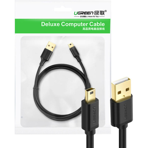 Ugreen Distributor - 6957303800483 - UGR1542 - Kabel UGREEN 10355B USB-A/miniUSB 1m - B2B homescreen