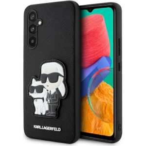 Hurtownia GSM - Etui Karl Lagerfeld KLHCA34SANKCPK Samsung Galaxy A34 5G kemény tok fekete/színes Saffiano Karl & Choupette - KLD1566 - {ean13} - Hurt