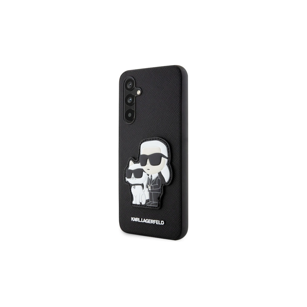 Hurtownia GSM - Etui Karl Lagerfeld KLHCA34SANKCPK Samsung Galaxy A34 5G kemény tok fekete/színes Saffiano Karl & Choupette - KLD1566 - {ean13} - Hurt