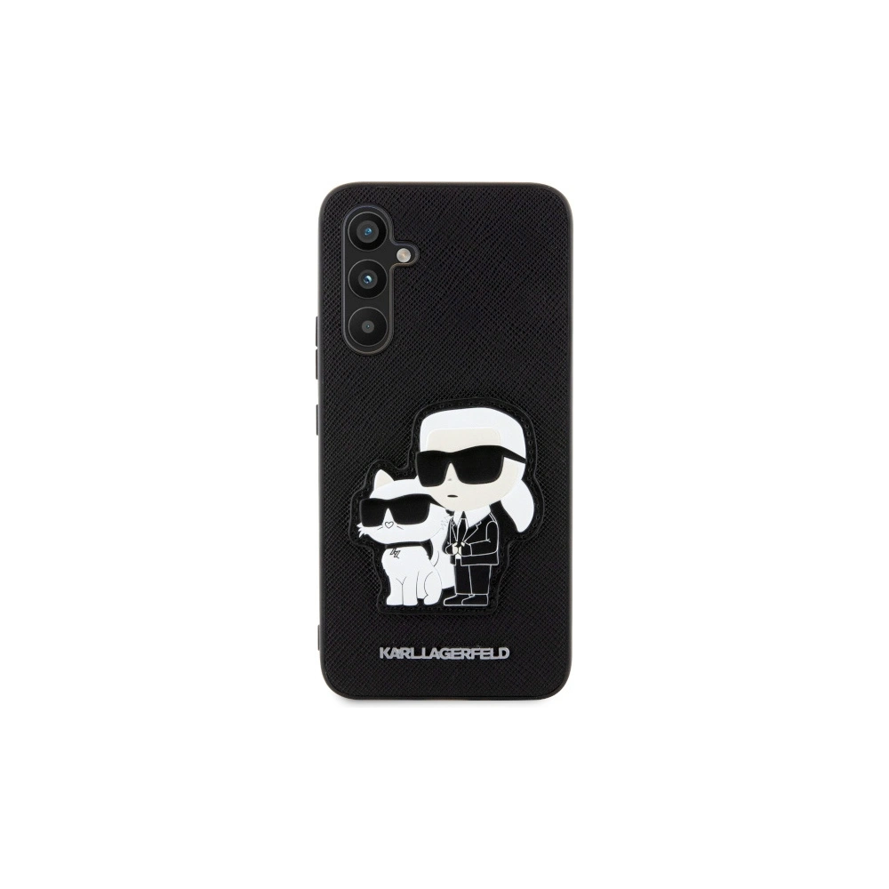 Hurtownia GSM - Etui Karl Lagerfeld KLHCA34SANKCPK Samsung Galaxy A34 5G kemény tok fekete/színes Saffiano Karl & Choupette - KLD1566 - {ean13} - Hurt