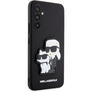 Hurtownia GSM - Etui Karl Lagerfeld KLHCA34SANKCPK Samsung Galaxy A34 5G Hardcase schwarz/schwarz Saffiano Karl & Choupette - KLD1566 - {ean13} - Hurt