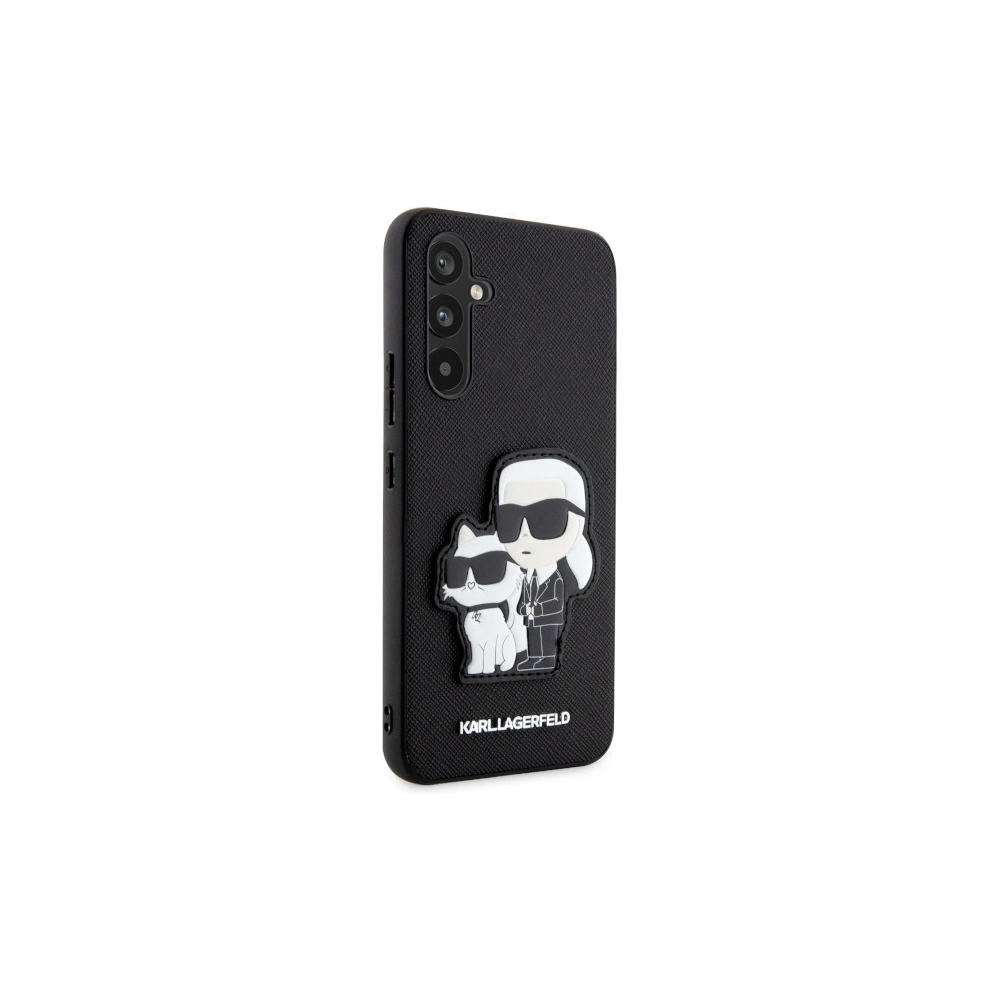 Hurtownia GSM - Etui Karl Lagerfeld KLHCA34SANKCPK Samsung Galaxy A34 5G kemény tok fekete/színes Saffiano Karl & Choupette - KLD1566 - {ean13} - Hurt