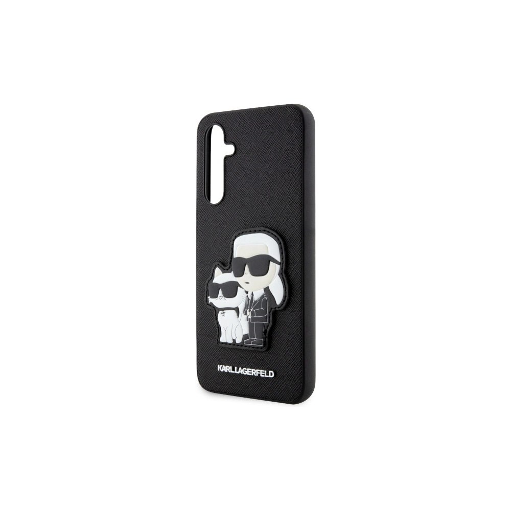 Hurtownia GSM - Etui Karl Lagerfeld KLHCA34SANKCPK Samsung Galaxy A34 5G kemény tok fekete/színes Saffiano Karl & Choupette - KLD1566 - {ean13} - Hurt