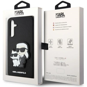 Hurtownia GSM - Etui Karl Lagerfeld KLHCA34SANKCPK Samsung Galaxy A34 5G kemény tok fekete/színes Saffiano Karl & Choupette - KLD1566 - {ean13} - Hurt
