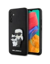 Karl Lagerfeld KLHCA54SANKCPK Samsung Galaxy A54 5G hardcase black Saffiano Karl & Choupette