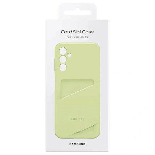 Etui Samsung Galaxy A14 5G EF-OA146TGEGWW limonka/lime Card Slot Cover