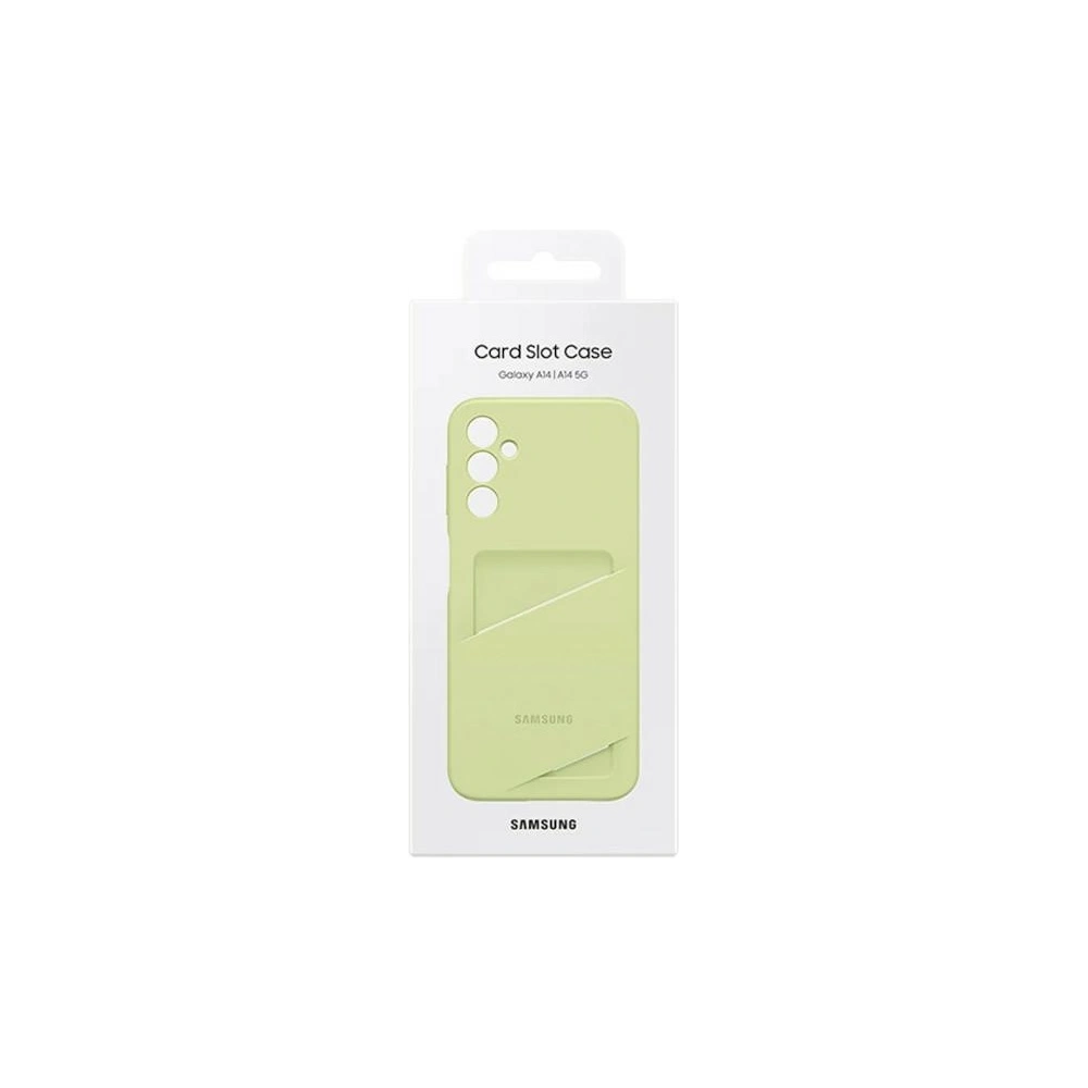 Hurtownia GSM - Etui Samsung Galaxy A14 5G EF-OA146TGEGWW limonka/lime Capac cu slot pentru card - SMG886 - {ean13} - Hurt