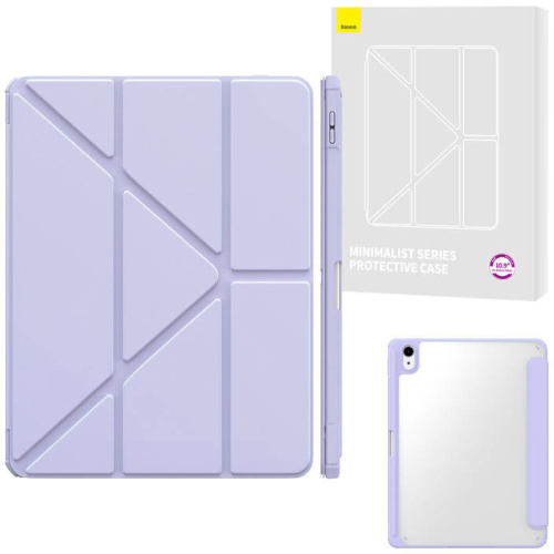 Baseus Distributor - 6932172631062 - BSU4054 - Baseus Minimalist Apple iPad 10.9 2022 (10 gen) (purple) - B2B homescreen