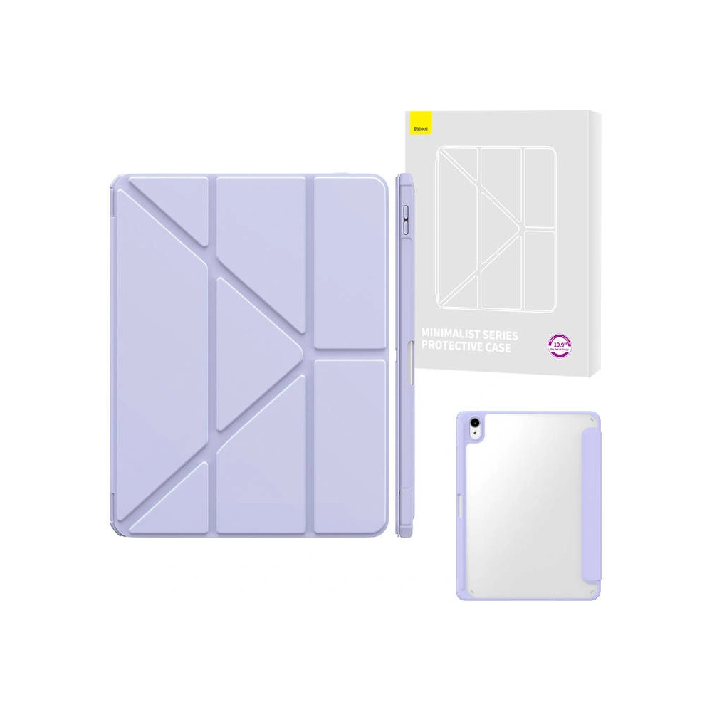 Hurtownia GSM - Etui Baseus Minimalista Apple iPad 10.9 2022 (10. generációs) (lila) - BSU4054 - {ean13} - Hurt