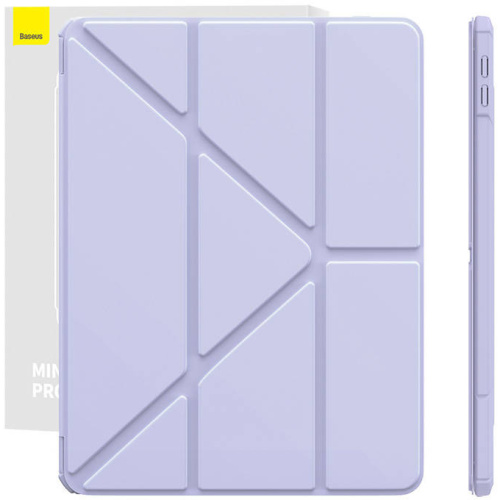 Baseus Distributor - 6932172631055 - BSU4061 - Baseus Minimalist Apple iPad 10.2 2019/2020/2021 (7, 8, 9 gen) (purple) - B2B homescreen