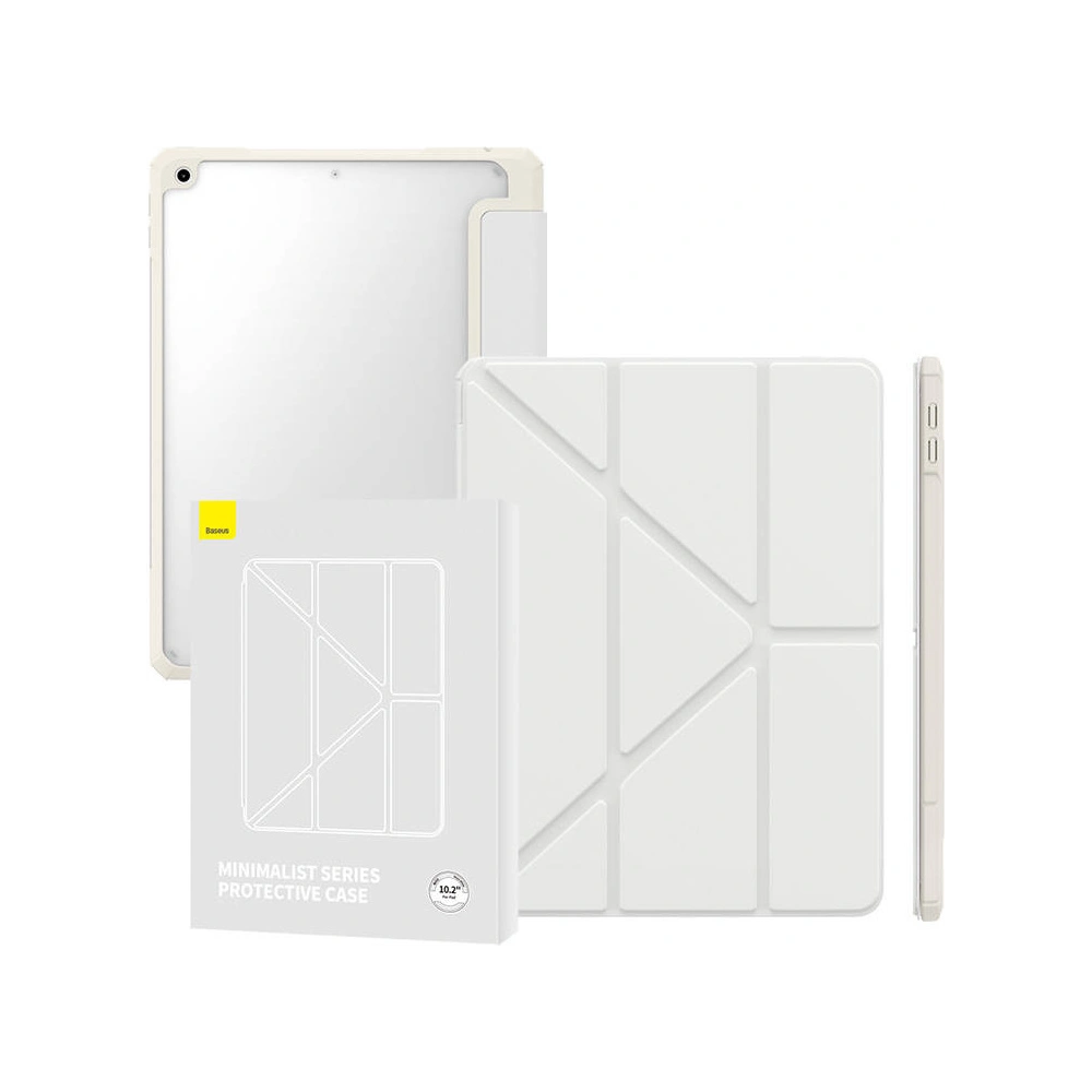 Hurtownia GSM - Etui Baseus Minimalist Apple iPad 10.2 2019/2020/2021 (7., 8. și 9. generație) (alb) - BSU4062 - {ean13} - Hurt