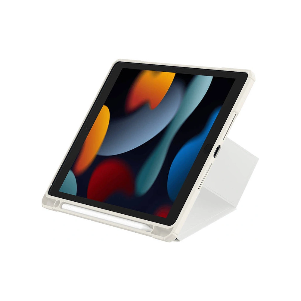 Hurtownia GSM - Etui Baseus Minimalist Apple iPad 10.2 2019/2020/2021 (7., 8. și 9. generație) (alb) - BSU4062 - {ean13} - Hurt
