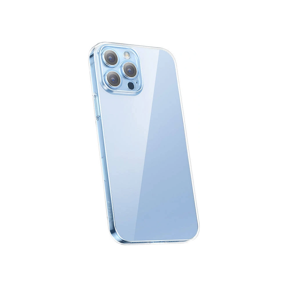 Hurtownia GSM - Etui Baseus Crystal Clear Apple iPhone 13 Pro Max (průhledné) + tvrzené sklo + čisticí sada - BSU4067 - {ean13} - Hurt