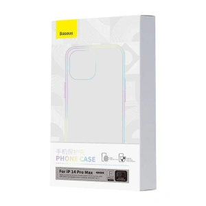 Baseus Crystal Clear Apple iPhone 14 Pro Max (clear) + tempered glass + cleaner kit
