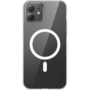 Hurtownia GSM - Etui Baseus Magnetic Crystal Clear Apple iPhone 12 (transparent) + sticlă securizată + set de curățare - BSU4069 - {ean13} - Hurt