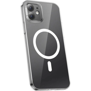 Hurtownia GSM - Etui Baseus Magnetic Crystal Clear Apple iPhone 12 (transparent) + sticlă securizată + set de curățare - BSU4069 - {ean13} - Hurt