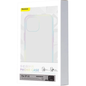 Hurtownia GSM - Etui Baseus Magnetic Crystal Clear Apple iPhone 12 (transparent) + sticlă securizată + set de curățare - BSU4069 - {ean13} - Hurt