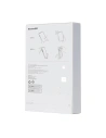 Hurtownia GSM - Etui Baseus Magnetic Crystal Clear Apple iPhone 12 (transparent) + sticlă securizată + set de curățare - BSU4069 - {ean13} - Hurt