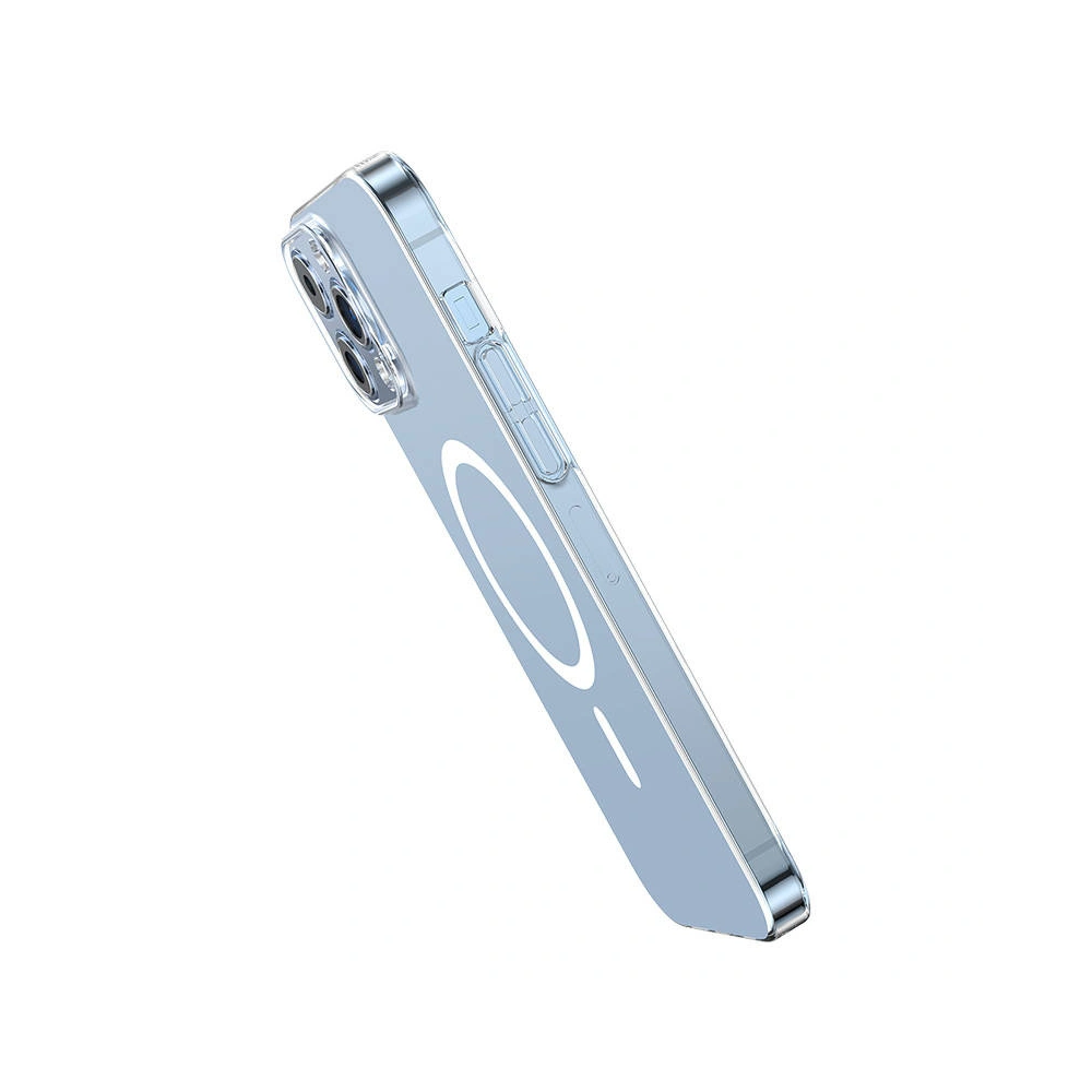 Hurtownia GSM - Etui Baseus Magnetic Crystal Clear Apple iPhone 14 Pro (transparent) + gehärtetes Glas + Reinigungsset - BSU4071 - {ean13} - Hurt