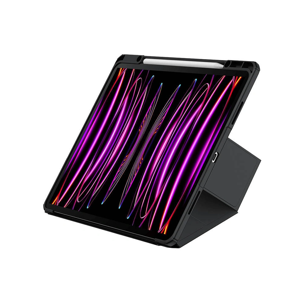 Hurtownia GSM - Etui Baseus Minimalista Apple iPad Pro 12.9 2020/2021/2022 (4., 5. és 6. generáció) (fekete) - BSU4072 - {ean13} - Hurt